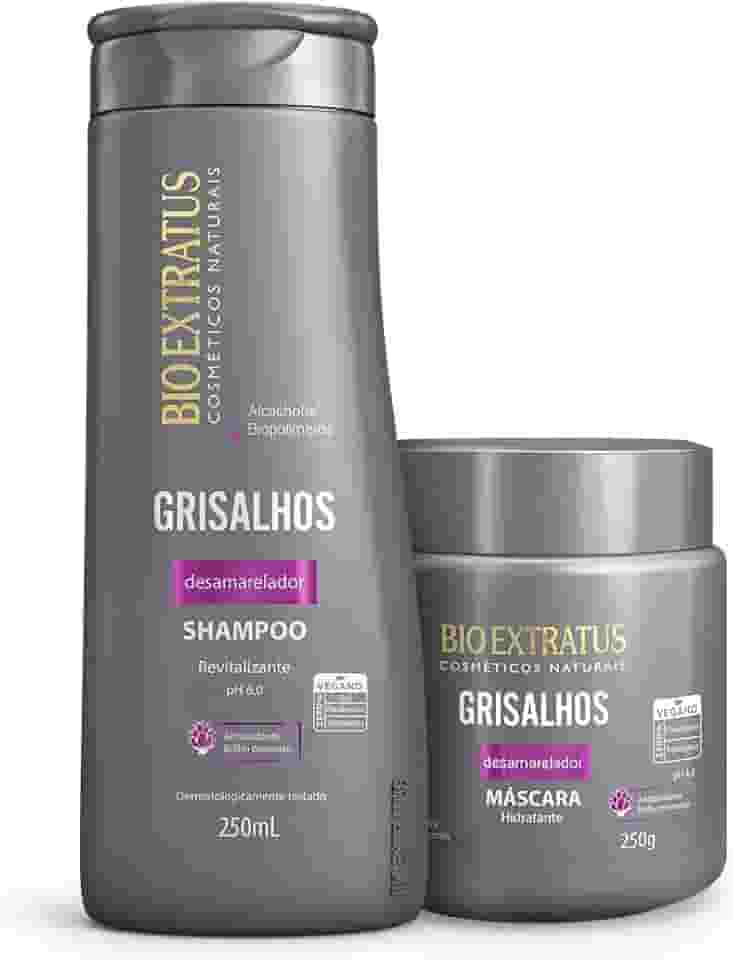 Kit Bio Extratus Grisalhos Shampoo e Máscara