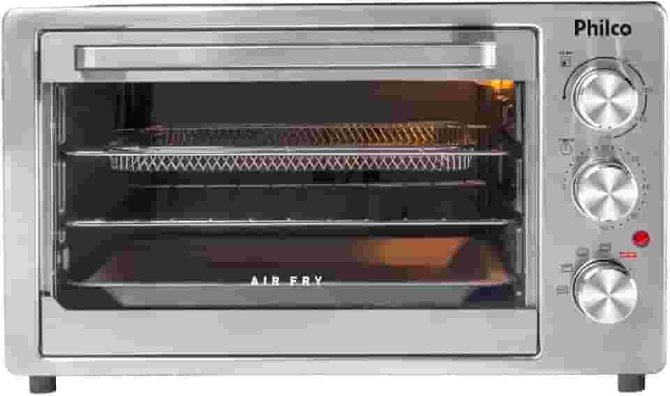 FORNO ELÉTRICO PHILCO, PFE40I AIR FRY, 2 EM 1, 40 LITROS 127V, Modelo: 56101099