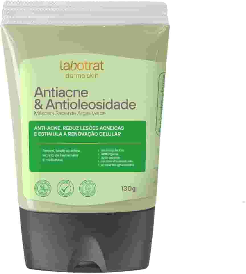 Labotrat Máscara Facial Argila Verde Antiacne - 130G