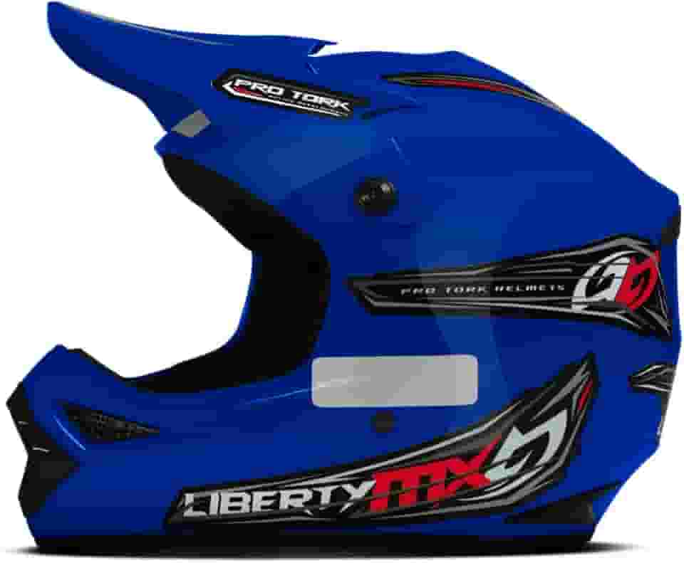 Capacete Motocross Pro Tork Liberty Mx Pro Tam. 60 Azul