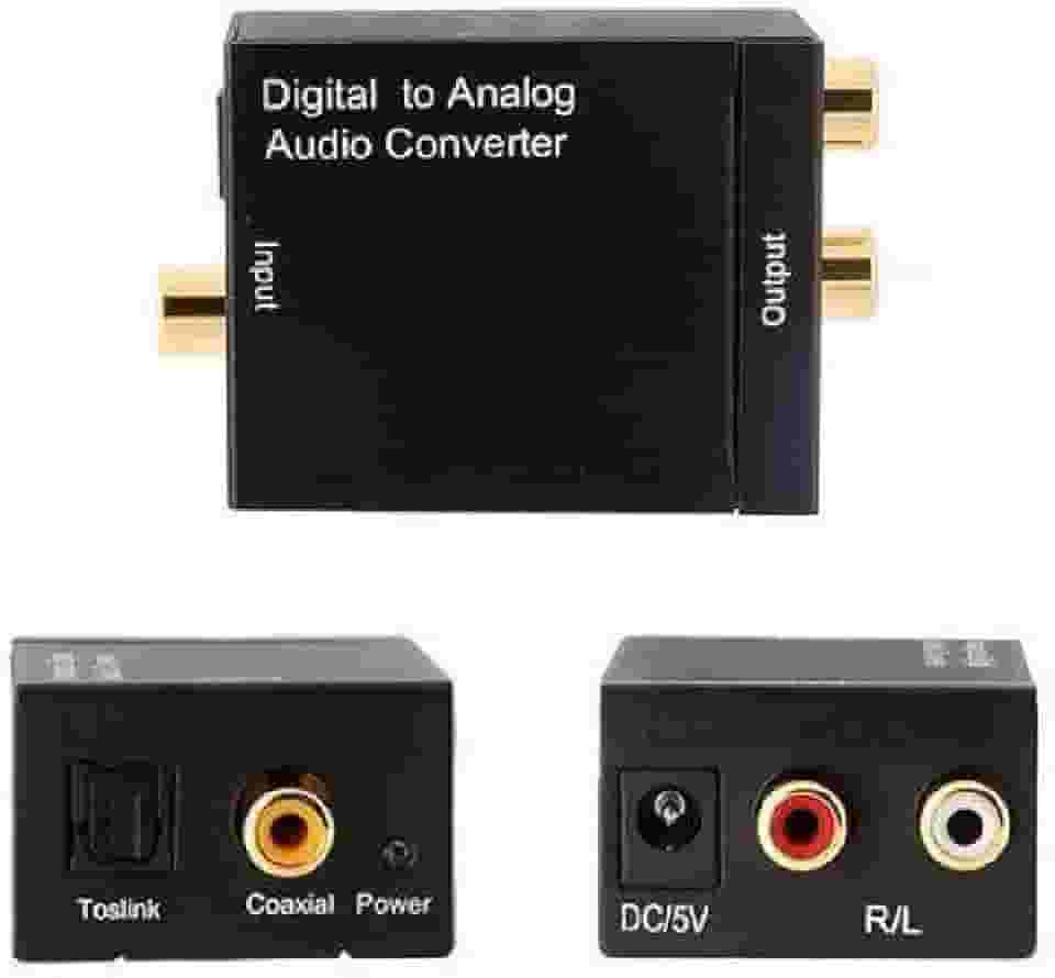 Conversor Audio Digital Analógico Home Theater Tv Game Luuk Young