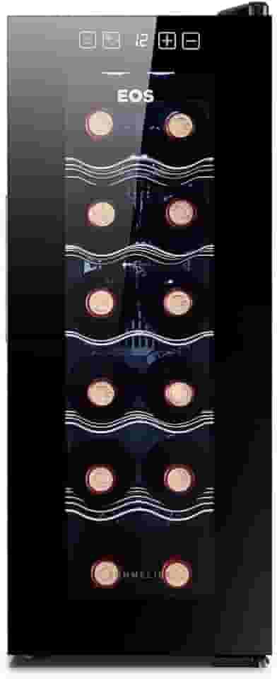 Adega Climatizada Eletrônica Eos 12 Garrafas Eae12 Bivolt