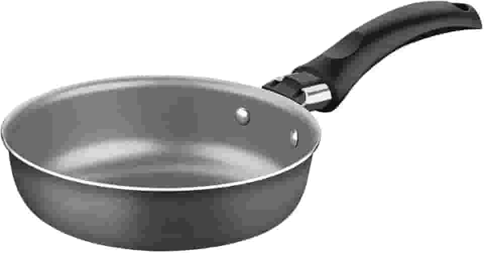 Frigideira Para Ovo De Alumínio Com Revestimento Interno De Antiaderente Tramontina Turim Grafite 13cm