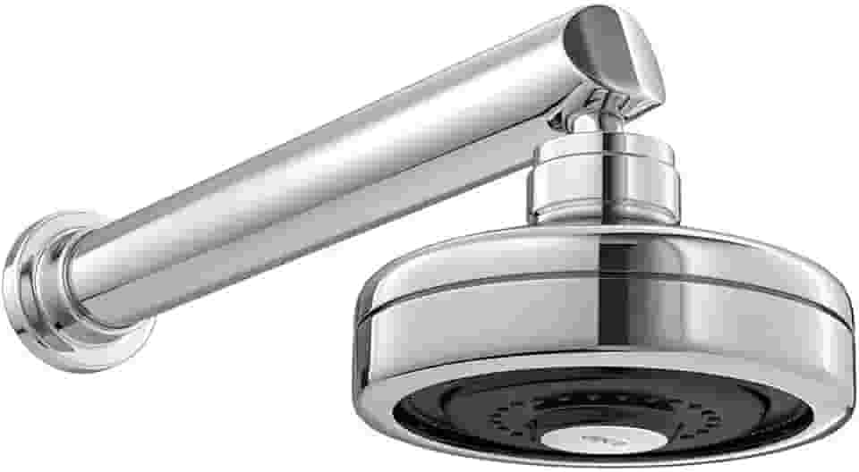 Deca Ducha Redonda de Parede Cromada Acqua Plus Com Tubo Longo