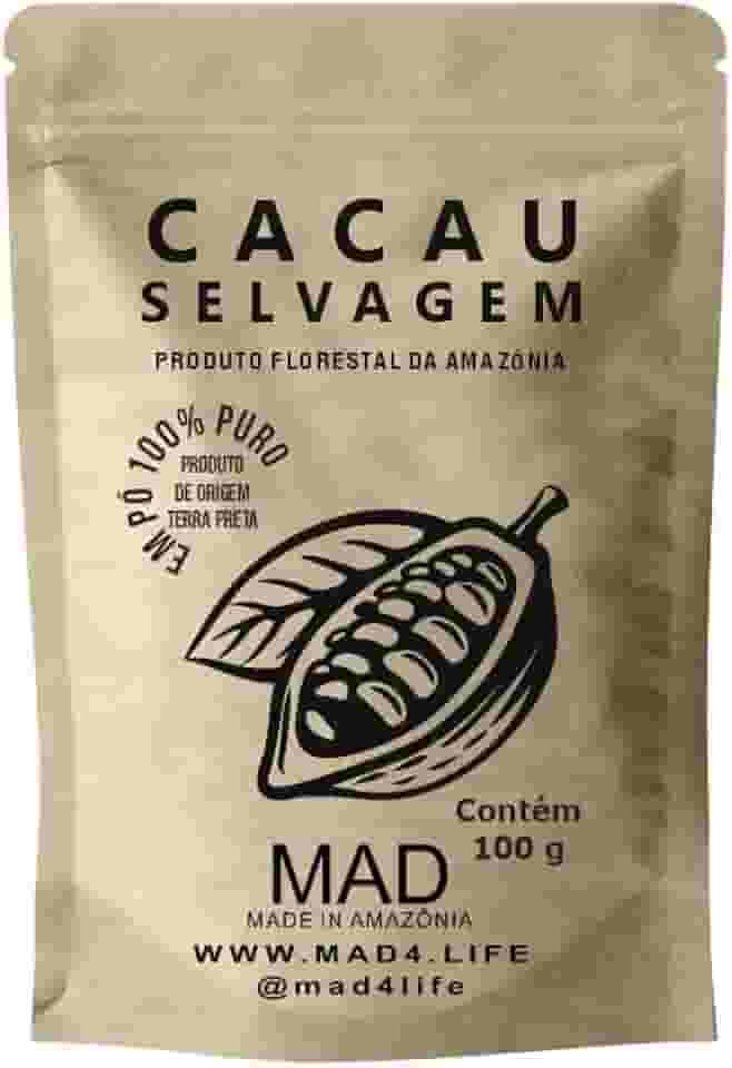 CACAU SELVAGEM DA AMAZí NIA MAD 100G
