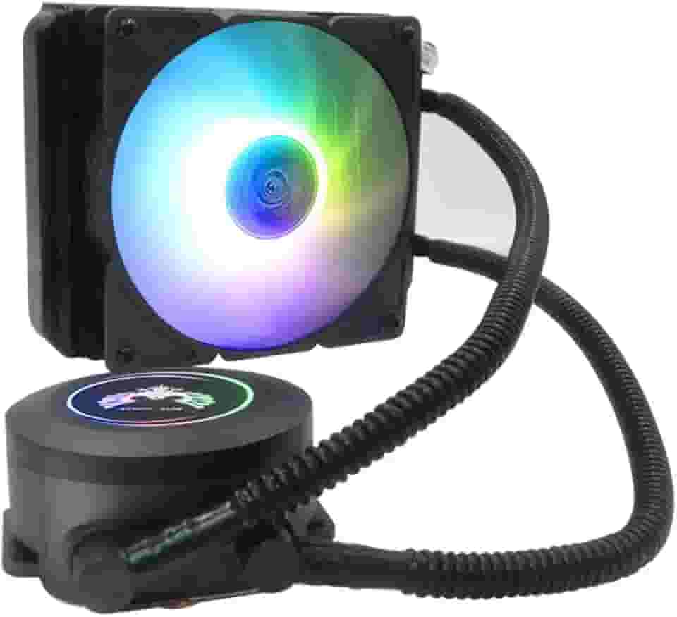 Water Cooler 120mm LED RGB para Processador AMD e Intel LGA20XX 1366 115X Fm2 Am4 Am5