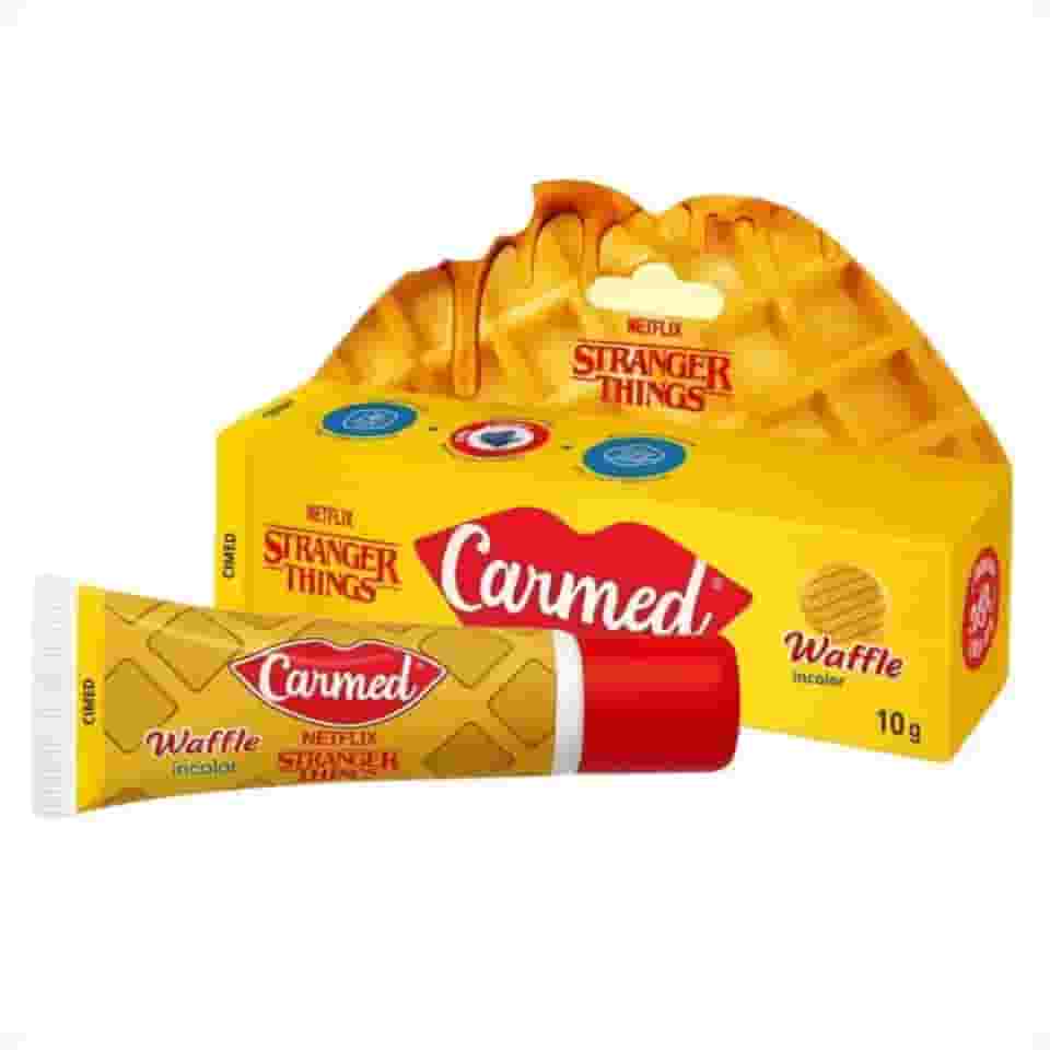 Carmed Waffle Stranger Things 10g Edição Limitada Netflix - Incolor
