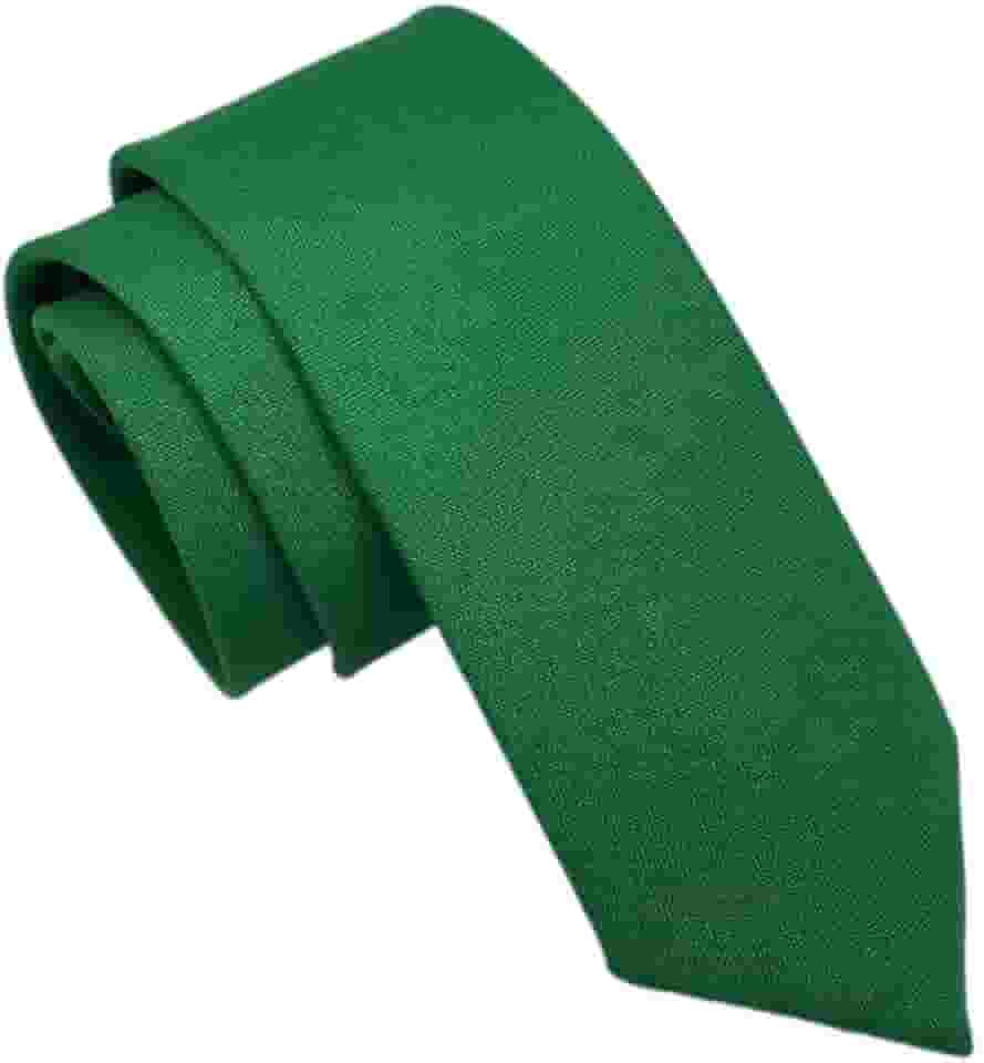 Gravatas Verde Bandeira Semi Slim Adulto Eventos