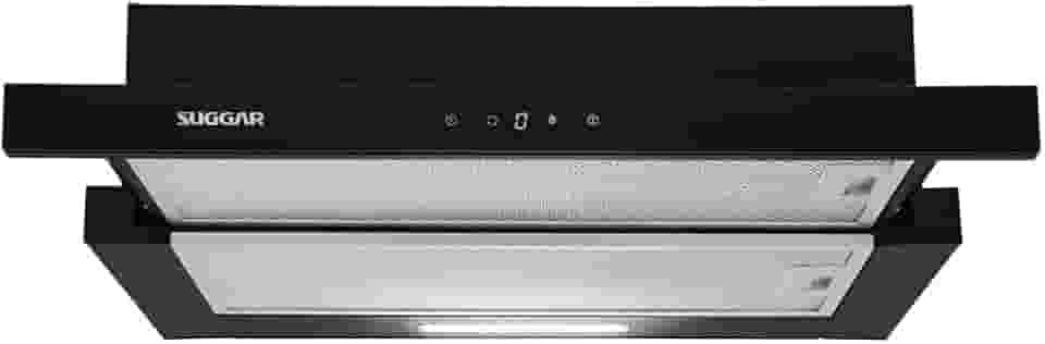SUGGAR DEPURADOR DE AR SLIM TOUCH DE EMBUTIR 80CM PRETO 220V DE82THPT