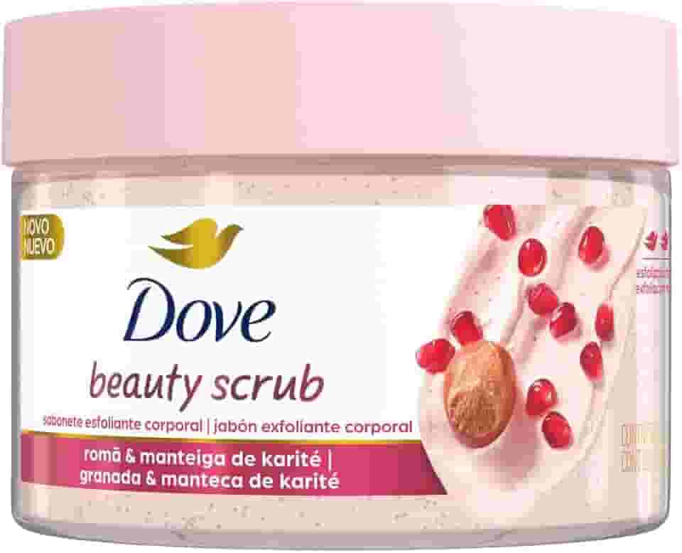 Dove Beauty Scrub Esfoliante Corporal de Romã e Manteiga de Karité 280g