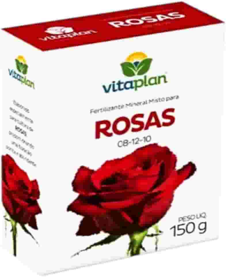 Fertilizante Adubo Mineral Rosas 150g 08-12-10 Npk Com Micronutrientes Ideal Para Flores