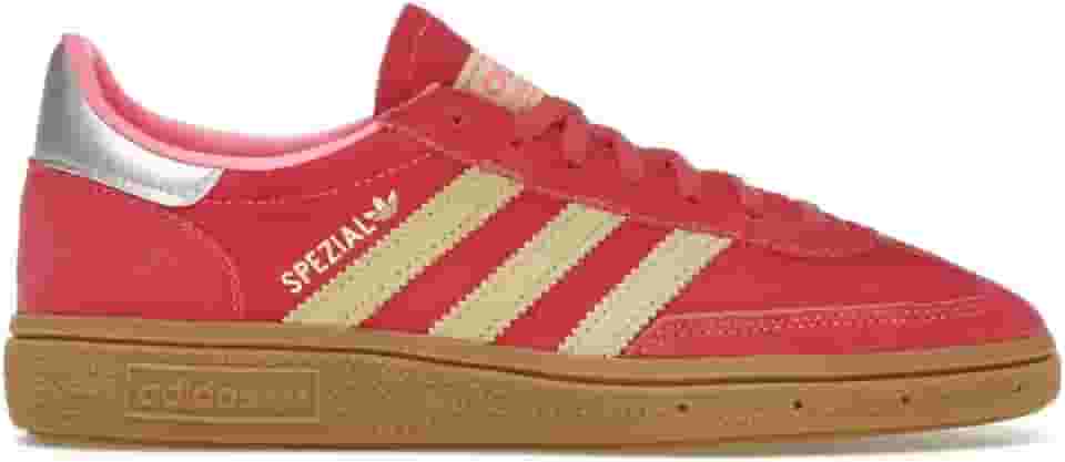 Tênis masculino de handebol, Rosa lúcido, amarelo, 9 Women/8 Men