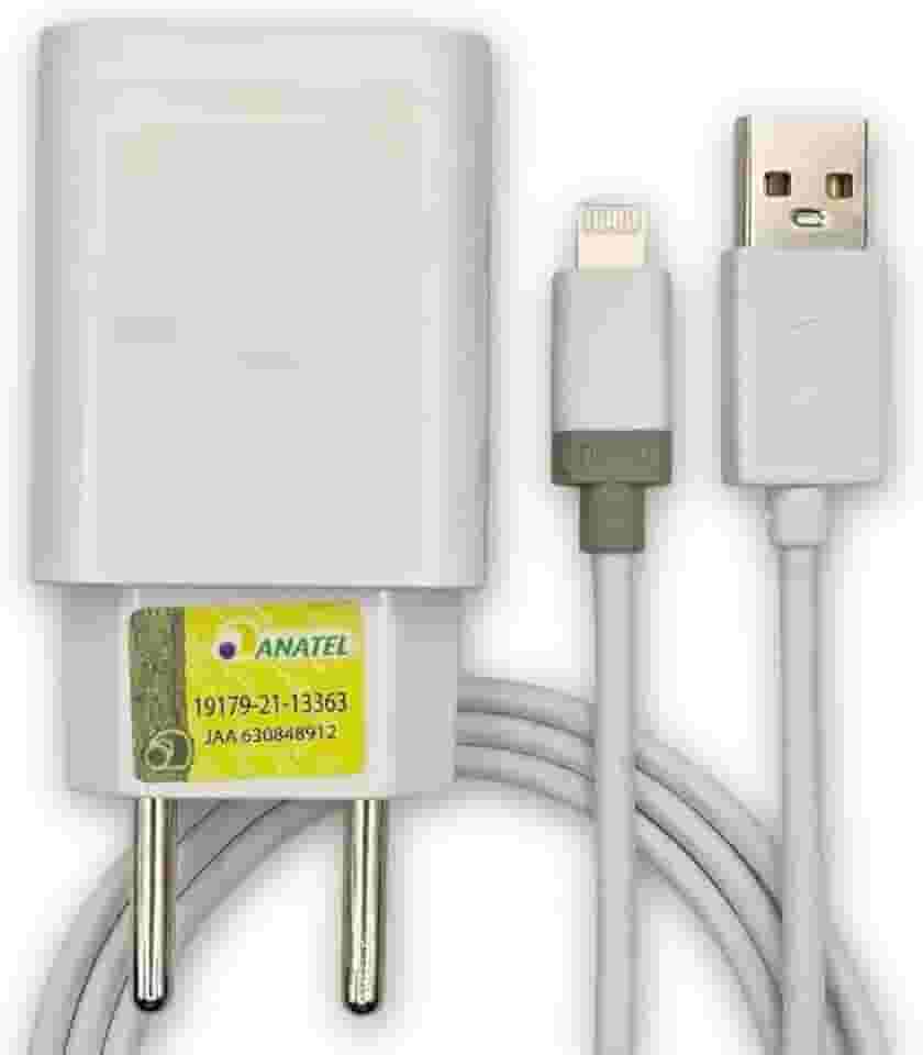 Kit Fonte e Cabo Carregador Super Turbo 30W para iPhone – Carga Rápida USB/Lightning – Alta Velocidade e Bivolt Compatível com iPhone 14 13 12 11