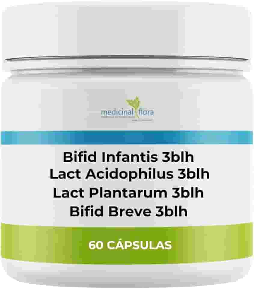 Lactobacillus Infantis 3Blh, Acidophilus 3Blh, Plantarum 3Blh, Breve 3Blh - 60 Doses