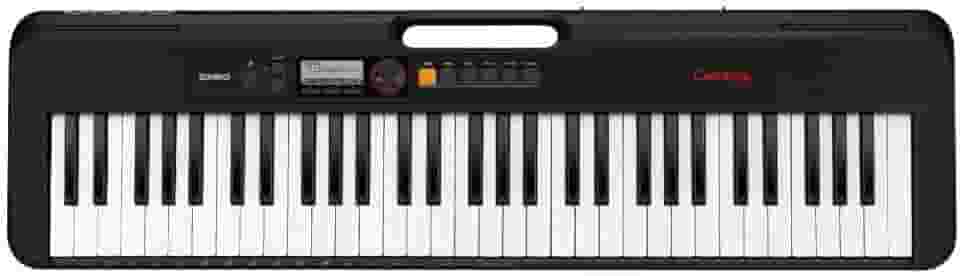 Teclado Musical Casio CT-S195 61 teclas, 400 timbres e 48 notas de polifonia - Bivolt