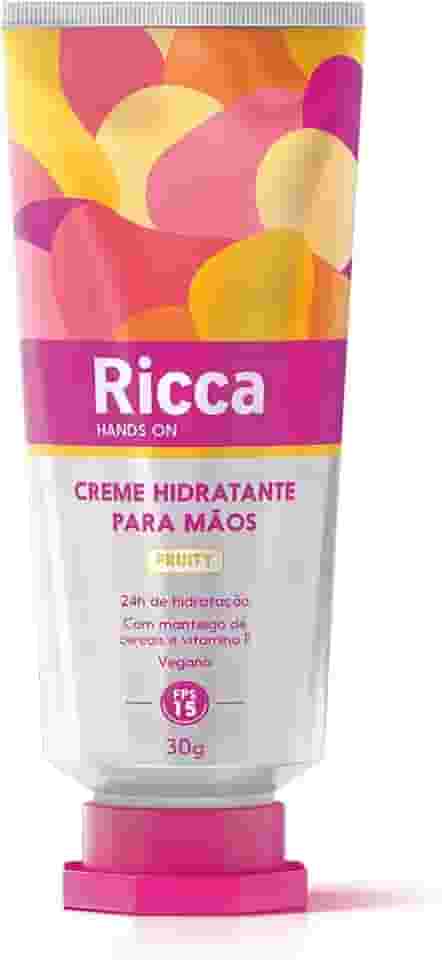 RICCA CREME DESODORANTE HIDRATANTE MÃOS FPS15 FRUITY