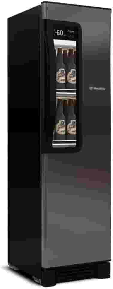 Cervejeira Vertical Metalfrio Beer Maxx 300 Porta Glass Viewer 287L Aço Inox VN28TP 220V