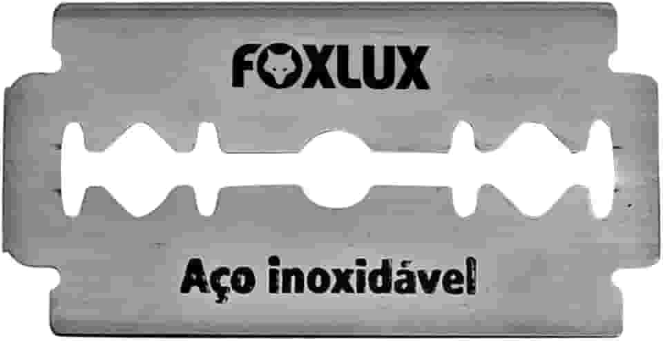 Foxlux Lâmina para Barbear/Navalha - Caixa com 60 Unidades