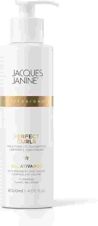 Jacques Janine Gel Ativador Cachos Perfeitos 120Ml Verde Escuro 120Ml
