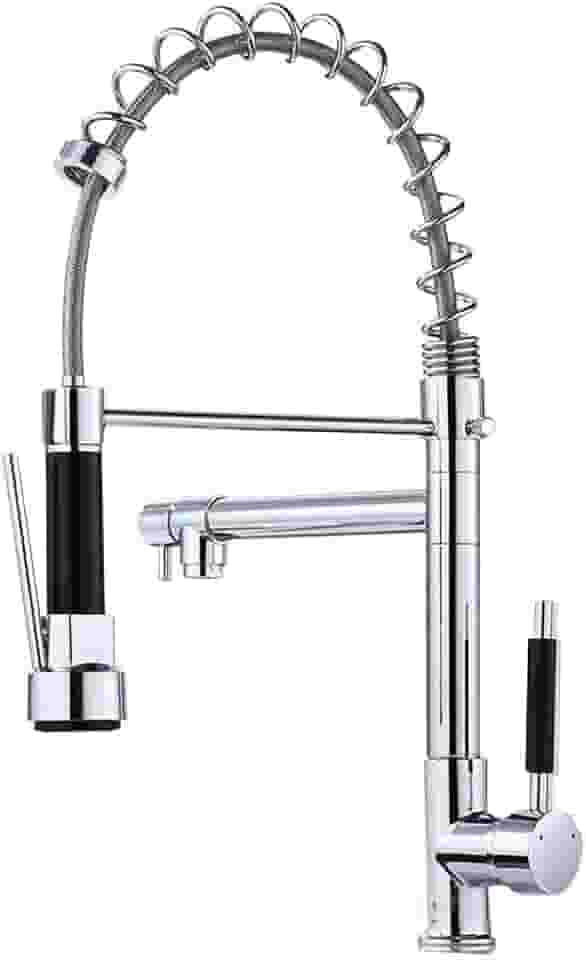 Torneira Gourmet 50cm com Misturador Monocomando Cromada de Bancada Belcca TGM50C-BZ