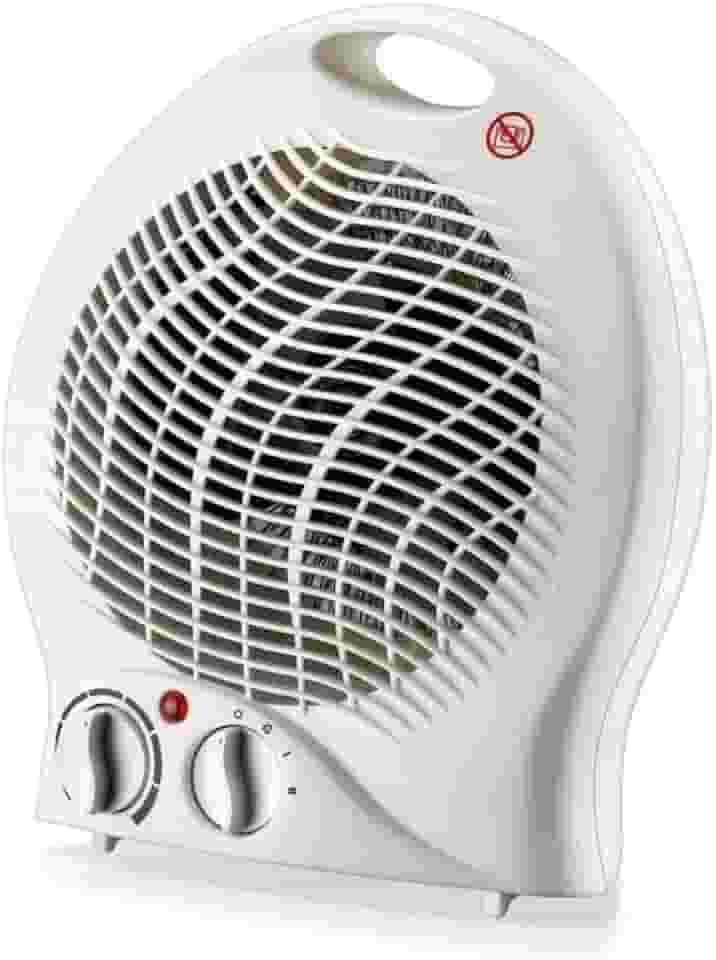 Aquecedor Elétrico 2 Em 1,2000w,220v, 12m², Branco