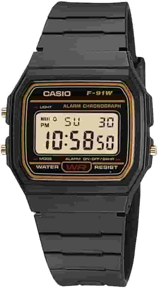 Relógio De Pulso Masculino Digital Casio F91WG9QDF.