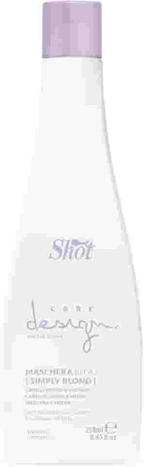 SHOT Máscara Simply Blond Para Cabelos Loiros 250Ml Nutrição Brilho Hidratação com Macadâmia