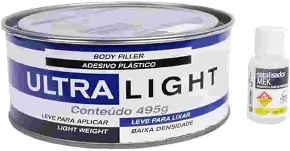 MASSA PLÁSTICA ULTRA LIGHT 495gr