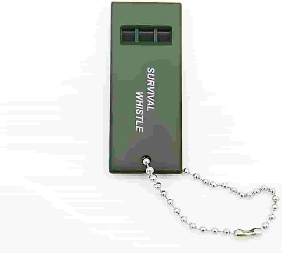 Apito esportivo de sobrevivência de três frequências - Apito de segurança de emergência alto de 120 dB para esportes ao ar livre, caminhadas, acampamento, árbitro, treinamento, aviso de tempestade