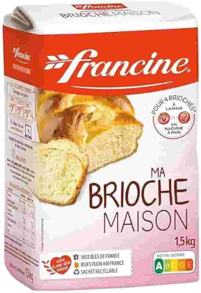 FARINHA PRONTA PARA BRIOCHE CASEIRA FRA FRANCINE - 1,5KG