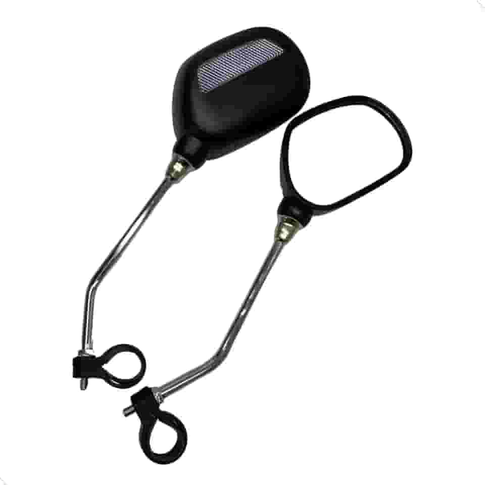 Par Espelho De Bicicleta Retrovisor Guidão Para Bike Espelho Convexo Mundo Compras