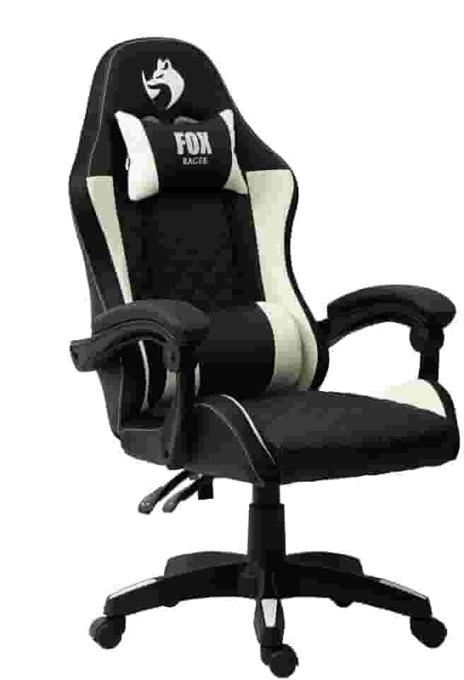 Cadeira Gamer Fox Racer Vulpes Branca WZ-318