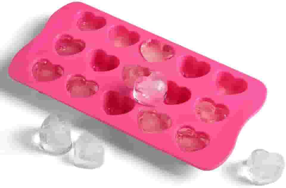Forma de gelo coração - Mozcada
