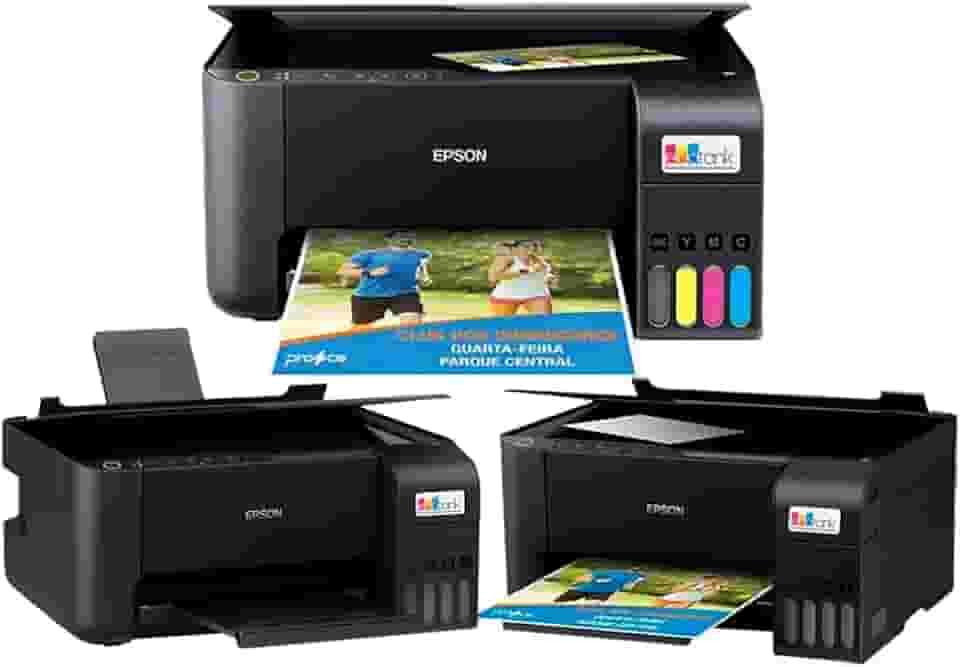 Kit Epson 03 Impressoras Multifuncionais L3250 WiFi