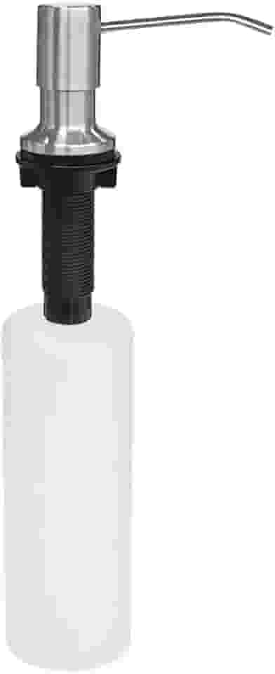 Dosador Detergente Embutir Bancada Pia Redondo Inox Escovado