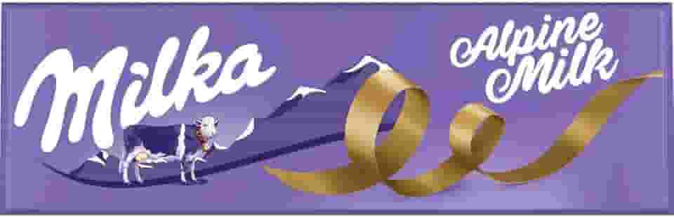 Milka Alpine Milk - Chocolate ao Leite - Importado da Áustria