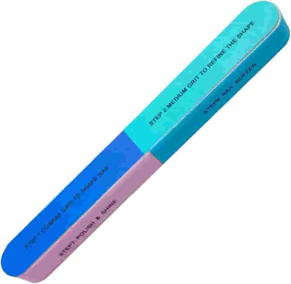 Lixa Polidora Bloco com 7 Faces Steps Para Unhas Gel Acrigel