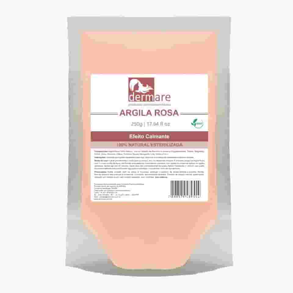 DERMARE Argila Rosa Para Peles Sensíveis 250G Dermare