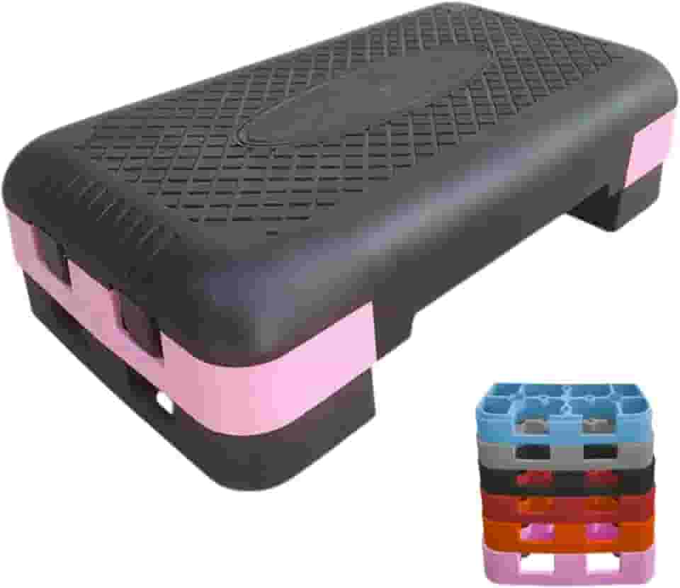 Step 50 x 28 x 13 Altura Regulável Plástico Exercícios Fitness Aeróbico Academia