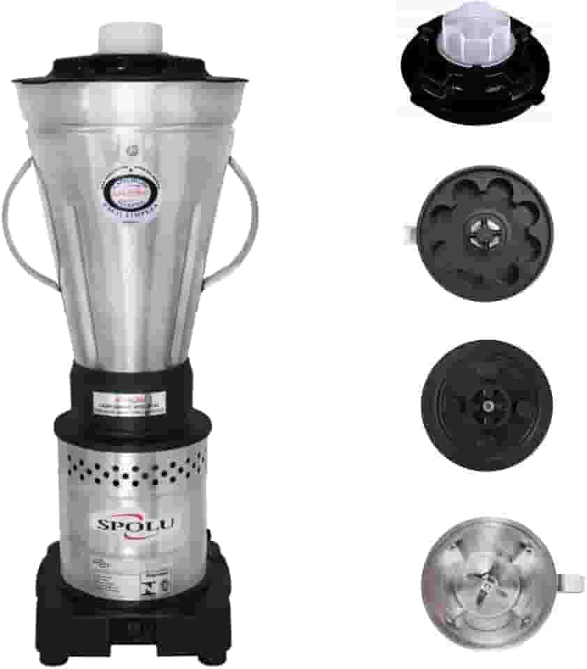 Liquidificador Industrial Spolu Em Inox Alta Rotação 3.5L 220v