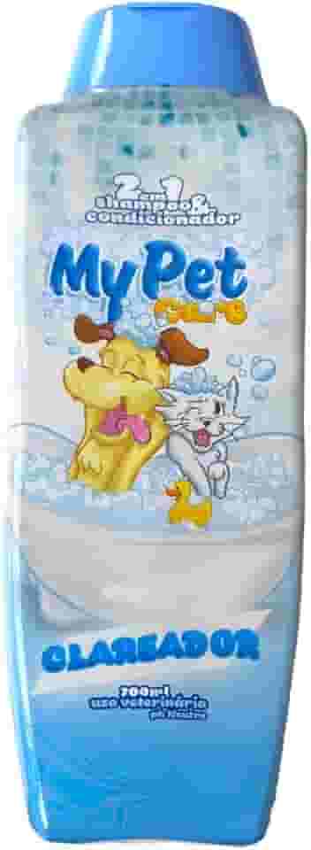 MY PET BRASIL Shampoo Para Cachorros 2 Em 1 Clareador 700Ml Shampoo E Condicionador My Pet Brasil