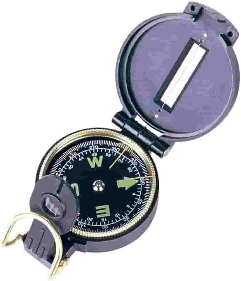 Nautika Bussola Tour, Visada Dobrável, Argola em D Para Melhor Fixação Em Mochilas Ou Coletes, Prática, Leve e Compacta, Feita De Plástico ABS Resistente, Excelente Para Todos Os Momentos