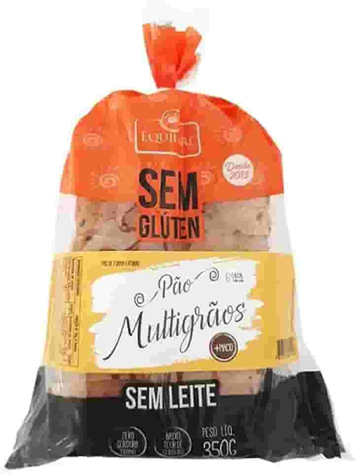 PÃO FORMA MULTIGRAOS SEM GLÚTEN 350g EQUILIBRE