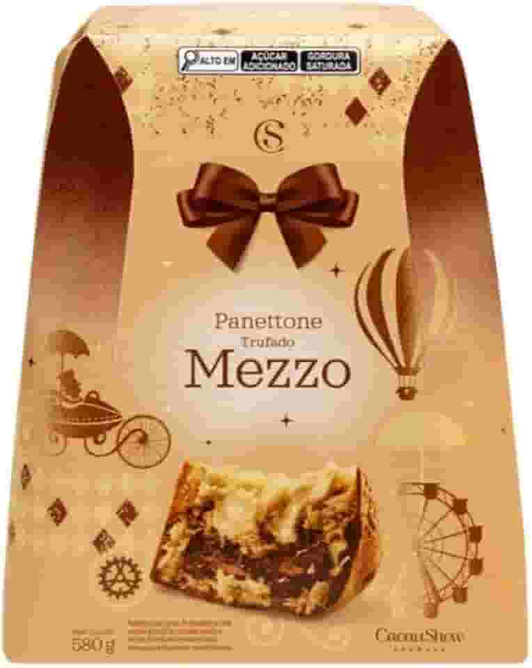 Panetone Trufado Mezzo 580g