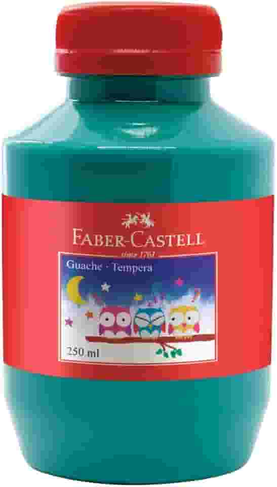 Tinta Guache Faber-Castell, Verde Claro - 250ml