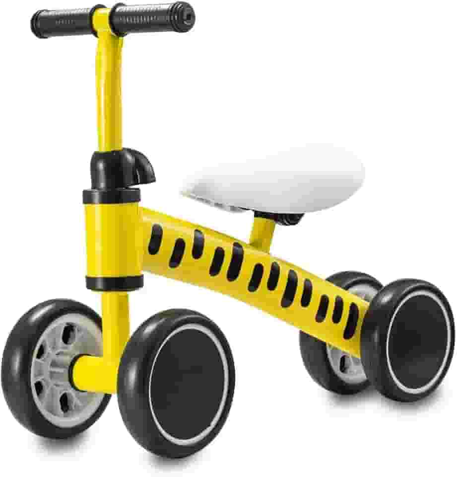 Bicicleta de Equilíbrio Andador Infantil Até 24kg Multmaxx (Amarelo)