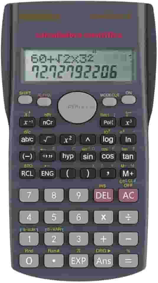 Top 1 Calculadora Científica de Engenharia 240 Funções MM-82MS-D Premium