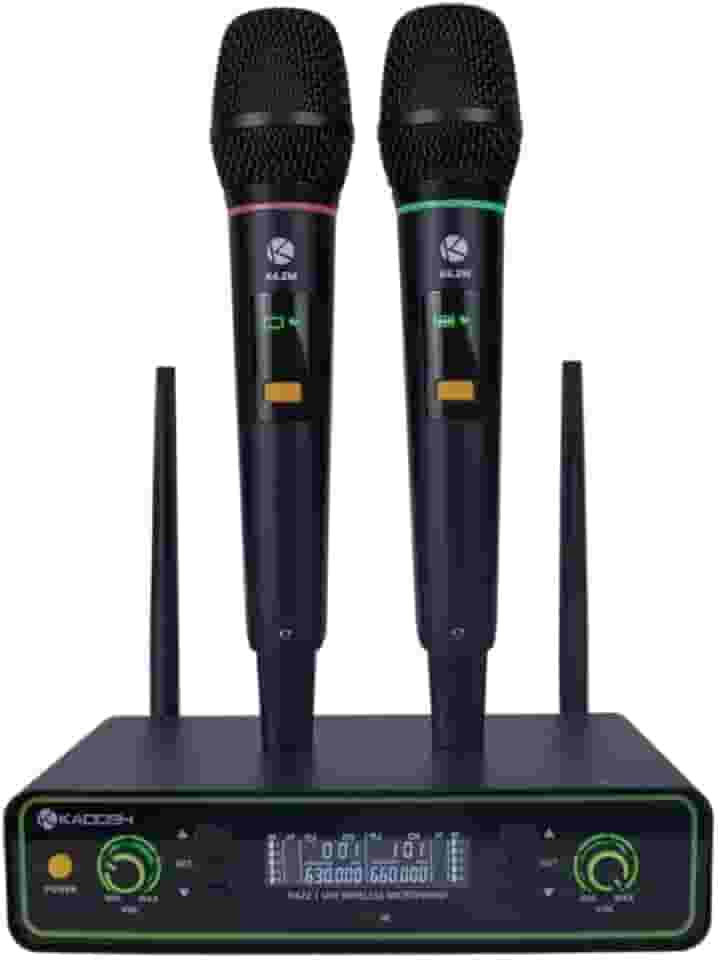MICROFONE SEM FIO KADOSH K-422M MAO DUPLO