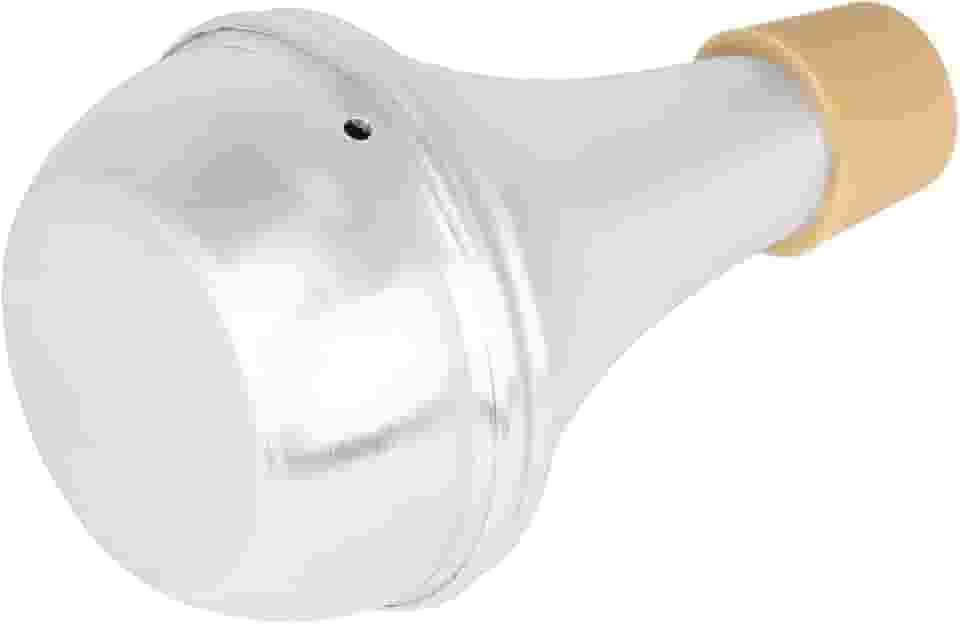 Almencla Surdina para trompete, liga de alumínio, surdina reta clássica para trompete, redução de ruído para amantes da música, iniciantes