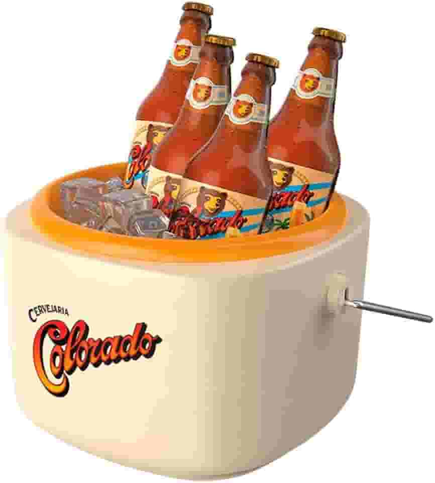 Ruvolo, Balde Colorado para Cerveja, Balde de Cerveja e Gelo